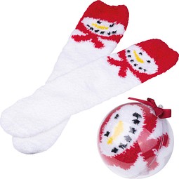 Weihnachtssocken Arctic,weiß