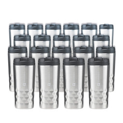 Werbe-Sparset: Thermobecher, 30-tlg., inkl. Gravur, 300 ml, silber