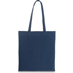 WHARF. Tragetasche aus 100% Baumwolle (100 g/m²), Dunkelblau