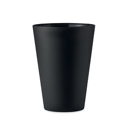 Wiederverwendbarer Becher 300ml FESTA LARGE, Schwarz