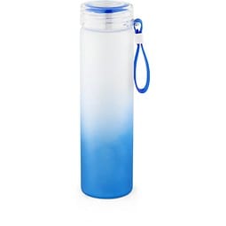 WILLIAMS. Flasche aus Borosilikatglas und Deckel aus AS 470 mL, Königsblau