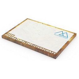 Geiger-Notes WM-Haftnotiz, Motiv Pokalgold, inkl. Druck