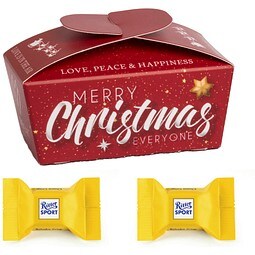 Xmas Ballotin, Ritter Sport Schoko Crisp, inkl. Druck