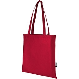 Zeus Non Woven große Tragetasche 6L aus GRS Recyclingmaterial 6 L, rot