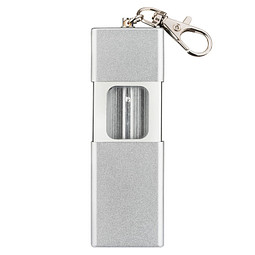 Zorr Taschenascher, silber matt