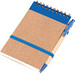 Notizringbuch Recycle, Natur/Blau