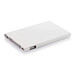 XD COLLECTION Powerbank, 2.500 mAh, weiß/grau XD COLLECTION Powerbank, 2.500 mAh, weiß/grau