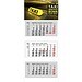 3-Monats-Block-Wandkalender 2027