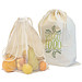 Joytex® Baumwoll Veggie Bag Colombo, 25 x 30 cm, klein, natur