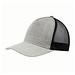 5-Panel-Cap CASUAL FIT,grau, schwarz