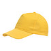 5-Panel-Cap FAVOURITE,gelb