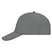 5-Panel Sandwich-Cap, grau/hellgrau