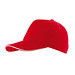 5-Panel-Sandwich-Cap WALK,rot