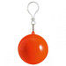 Notfallponcho im Kunststoffball, orange