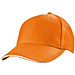 6 Panel Baseballcap San Francisco,orange
