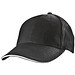 6 Panel Baseballcap San Francisco,schwarz