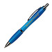 Kugelschreiber Rio, blaue Mine, blau-transparent Kugelschreiber Rio, blaue Mine, blau-transparent