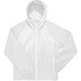 B&C Collection Unisex Windbreaker Jacke, weiß, M