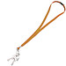Schlüsselband,10 mm, inkl. Druck, orange
