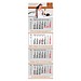 4-Monats-Block-Wandkalender Modern 2026