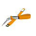 Design-Schlüsselanhänger mit USB-Stick, 4 GB, orange