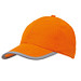 6-Panel-Cap Reflect, orange