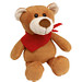 Plüsch-Tiere Fluffy, Bär, Halstuch Rot
