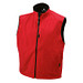 JAMES & NICHOLSON Unisex Softshell-Weste, rot, XXL
