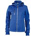 JAMES & NICHOLSON Damen Softshell-Jacke Maritime, blau/dunkelblau-weiß, L