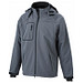 JAMES & NICHOLSON Herren Softshell-Jacke, grau, L