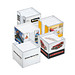 Zettelbox inkl. Rundumdruck, quadratisch Zettelbox inkl. Rundumdruck, quadratisch
