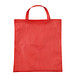 Vliestasche Textile mit kurzen Henkeln, rot