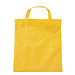 Vliestasche Textile mit kurzen Henkeln, gelb