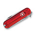 VICTORINOX Taschenmesser Rally, 9 Funktionen, rot-transparent VICTORINOX Taschenmesser Rally, 9 Funktionen, rot-transparent