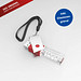 USB-Stick TURN 3D inkl. Gravur, 8 GB, rot