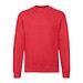 FRUIT OF THE LOOM® Unisex Sweatshirt Set-In, rot, XXL
