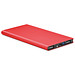 Powerbank Powerflat, 8.000 mAh, rot