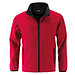 JAMES & NICHOLSON Herren Softshell-Jacke Promo, rot, M