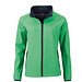JAMES & NICHOLSON Damen Softshell-Jacke Promo, grün, L
