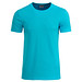 JAMES & NICHOLSON Herren T-Shirt Basic aus Bio-Baumwolle, türkis, L