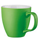 Porzellantasse Lorena, 450 ml, reflexgrün