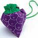 Faltbare Einkaufstasche FruitBag, Traube