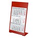 Geiger-Notes 3-Monats-Tischkalender aus Metall 2026/2027, rot