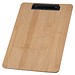A4 Klemmbrett aus Bambus , beige