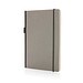 A5 Deluxe Hardcover Notizbuch, grau