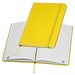 A5 Notizbuch aus Recyclingpapier , gelb