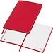 A5 Notizbuch aus Soft PU HENRI, rot