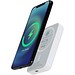 Acrab 15 W 5.000 mAh magnetische kabellose Powerbank mit 20 W PD aus recyceltem Kunststoff, weiss