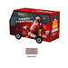 Adventskalender Bus, Schokotäfelchen in Pergamin-Papier, inkl. Druck