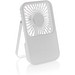 Aervina wiederaufladbarer Tischventilator aus RCS rec. ABS, weiß